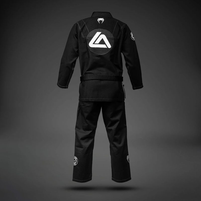 GI al brasiliano jiu-jitsu Venum Roger Gracie Academy BJJ black 2