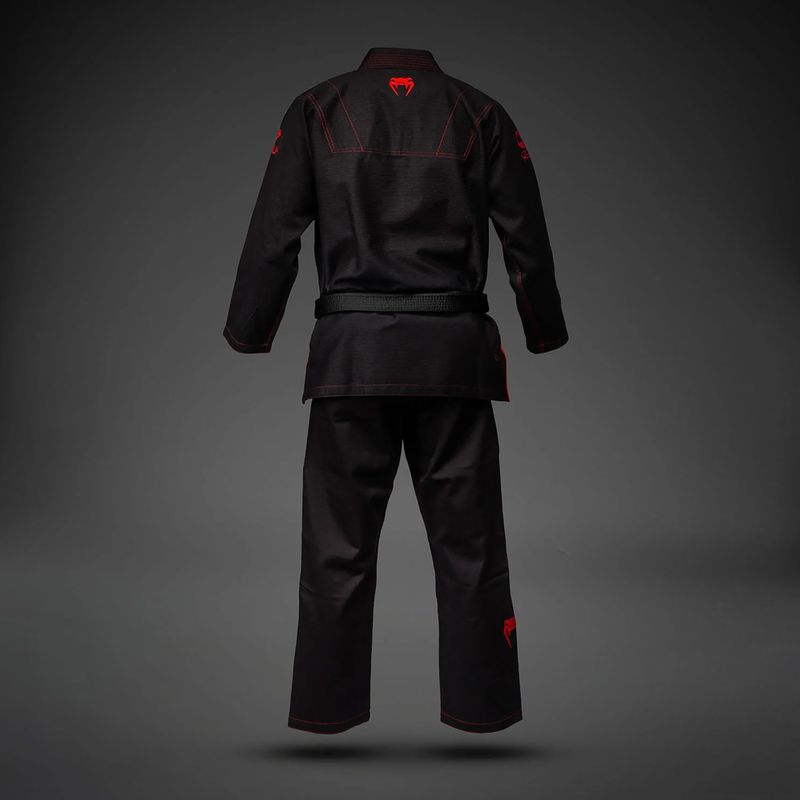 GI al brasiliano jiu-jitsu Venum Roger Gracie Academy BJJ black/red 2