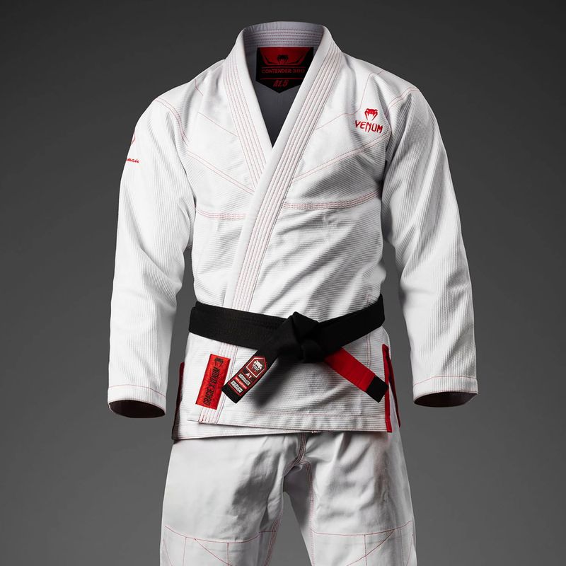 GI al brasiliano jiu-jitsu Venum Roger Gracie Academy BJJ white/red 3