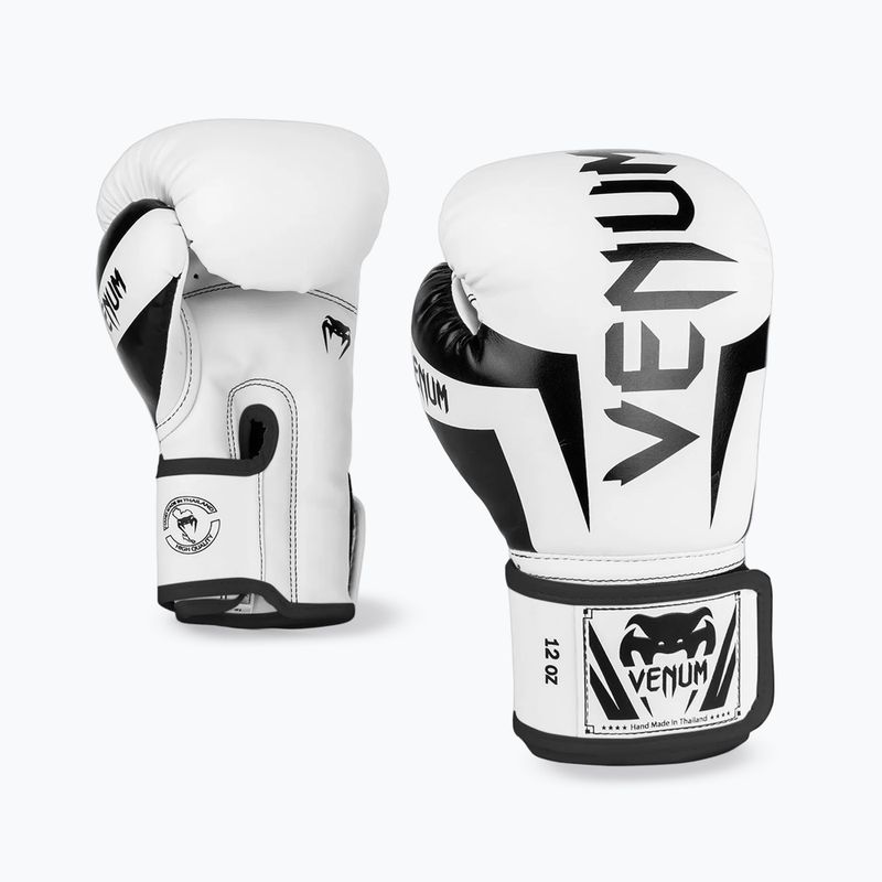 Guantoni da boxe Venum Elite white/black 2