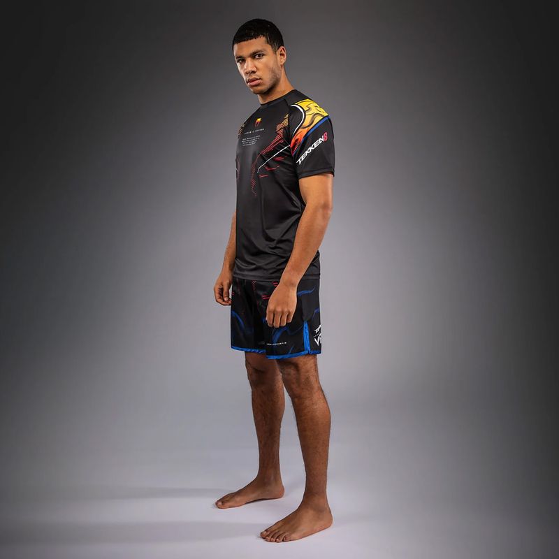 Maglietta da allenamento da uomo Venum x TEKKEN 8 Yoshimitsu Dry-Tech black/orange 2