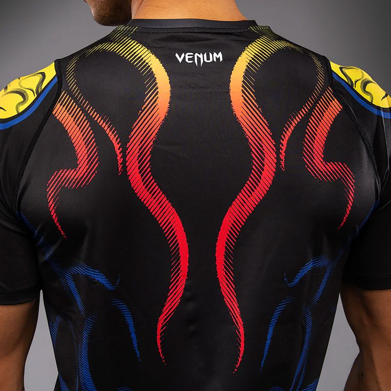 Maglietta da allenamento da uomo Venum x TEKKEN 8 Yoshimitsu Dry-Tech black/orange 7