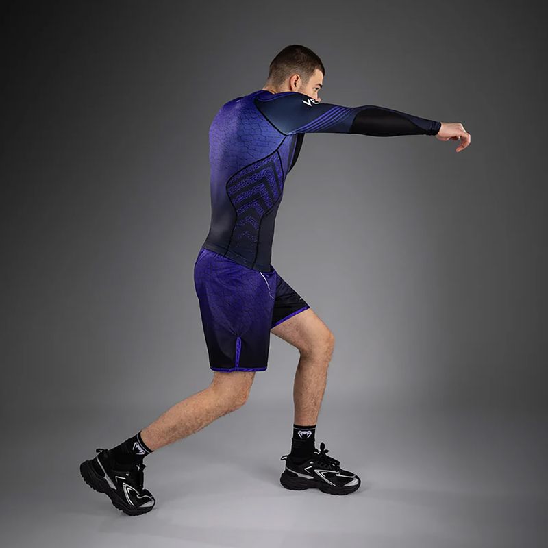 Pantaloncini da allenamento da uomo Venum x TEKKEN 8 Kazuya Fight black purple 2