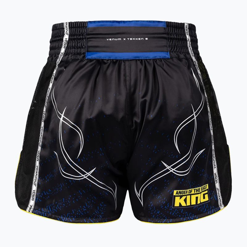 Pantaloncini da allenamento da uomo Venum x TEKKEN 8 King Muay Thai black/yellow 2