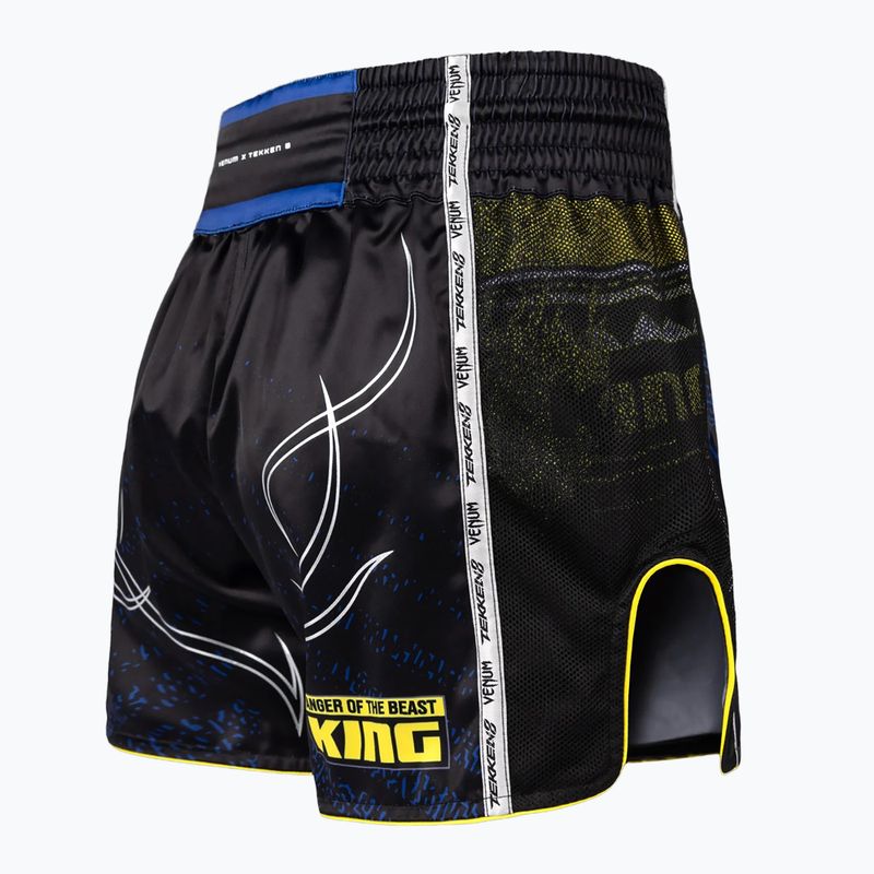 Pantaloncini da allenamento da uomo Venum x TEKKEN 8 King Muay Thai black/yellow 4