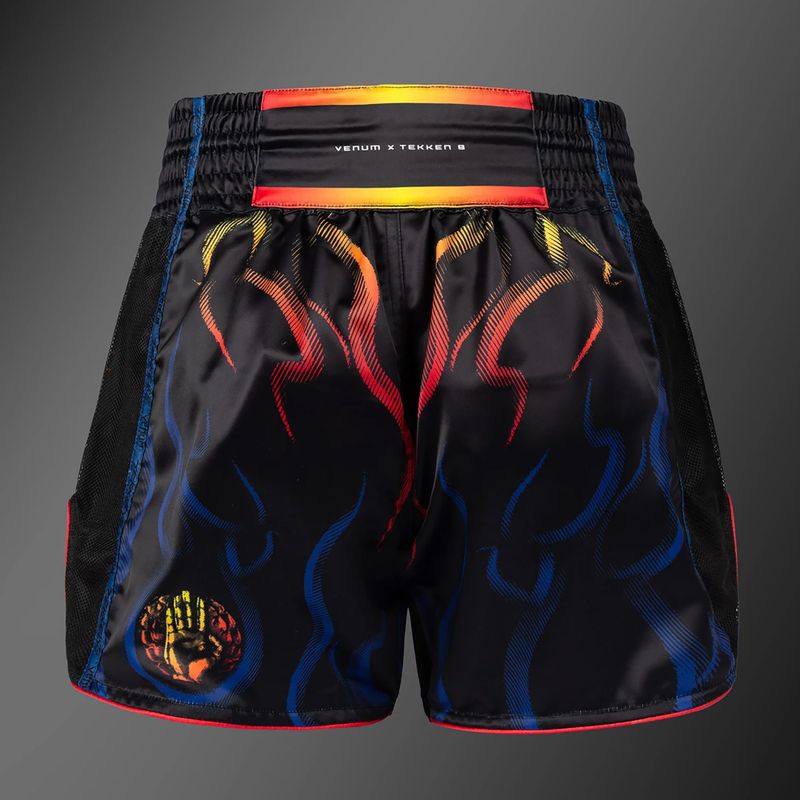 Pantaloncini da allenamento da uomo Venum x TEKKEN 8 Yoshimitsu Muay Thai black/orange 2