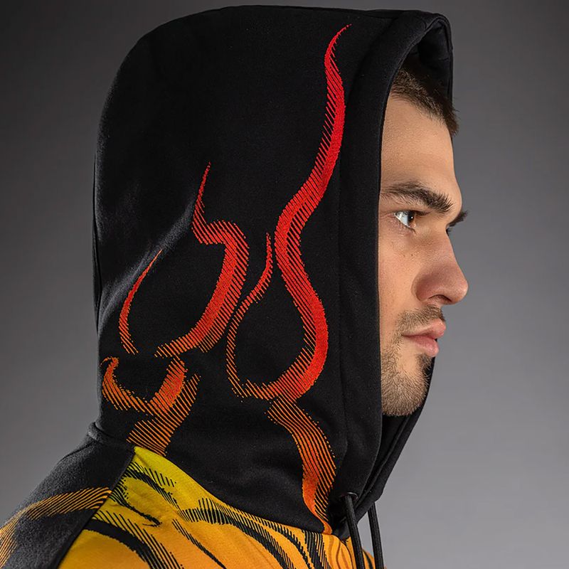 Felpa da uomo Venum x TEKKEN 8 Yoshimitsu Pullover Hoodie black/orange 5