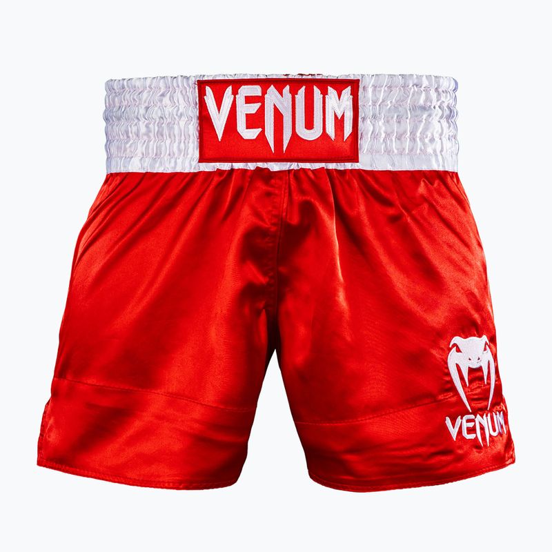 Pantaloncini da allenamento da uomo Venum Classic Muay Thai red