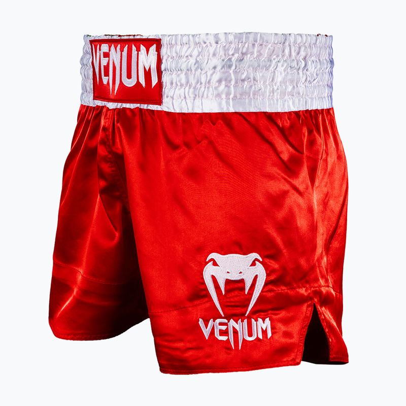Pantaloncini da allenamento da uomo Venum Classic Muay Thai red 3