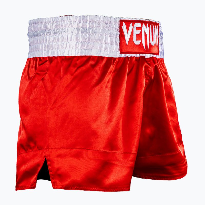 Pantaloncini da allenamento da uomo Venum Classic Muay Thai red 4