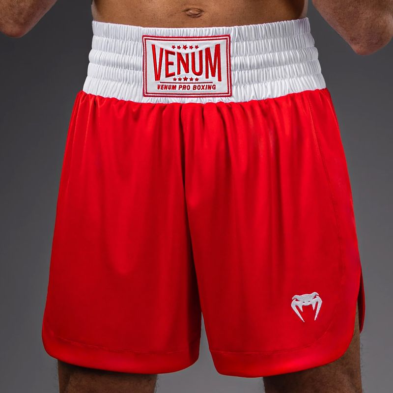 Pantaloncini da allenamento uomo Venum Classic Boxing fire red 6
