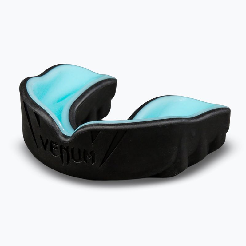 Paradenti singolo Venum Challenger black/turquoise 3