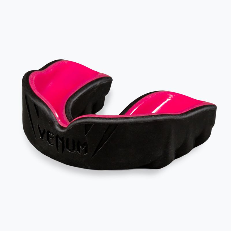 Paradenti singolo Venum Challenger black/raspberry 3