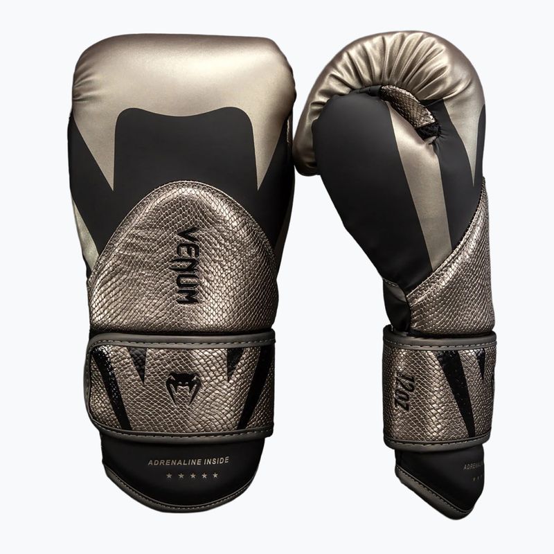 Guantoni da boxe Venum Challenger 4.0 silver/black 2