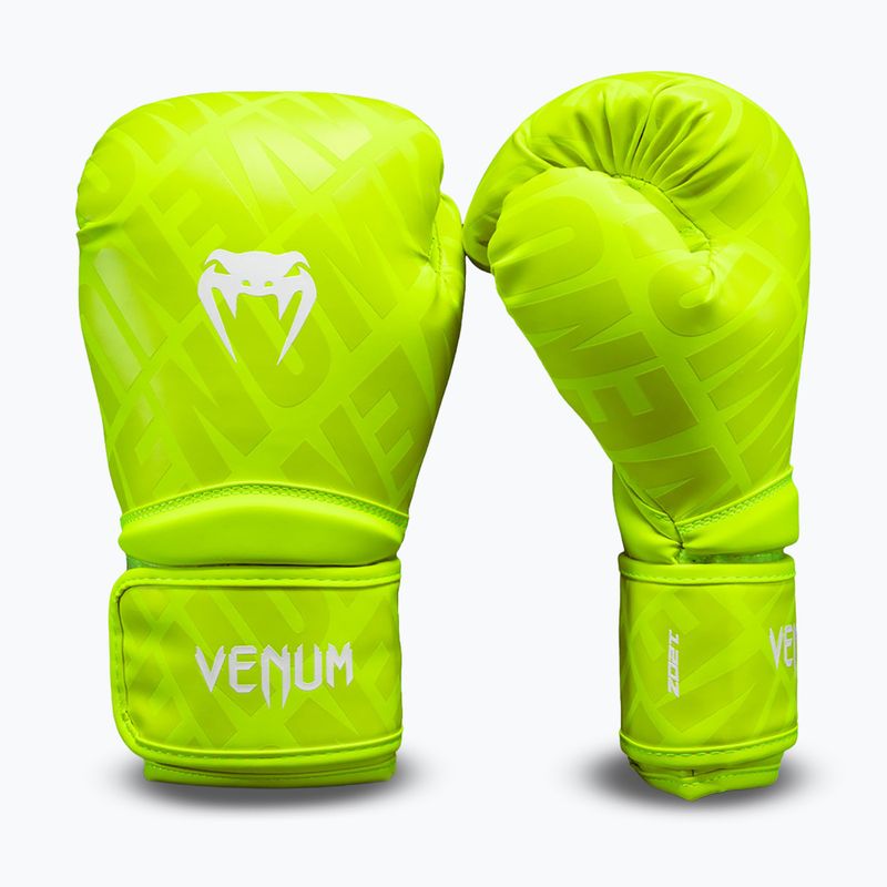 Guantoni da boxe Venum Contender 1.5 XT 3D Boxing neon yellow 2