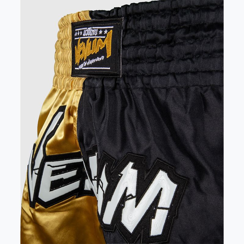 Pantaloncini da allenamento da uomo Venum Inferno 2.0 Muay Thai black/gold 5