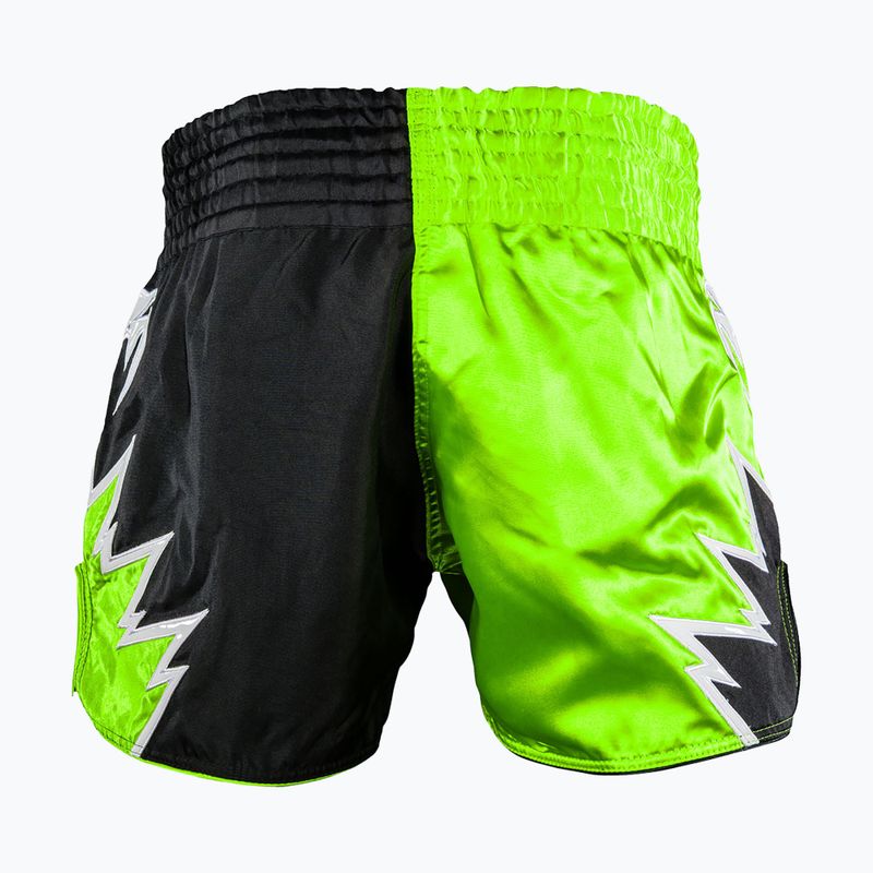 Pantaloncini da allenamento da uomo Venum Inferno 2.0 Muay Thai yellow/black 2