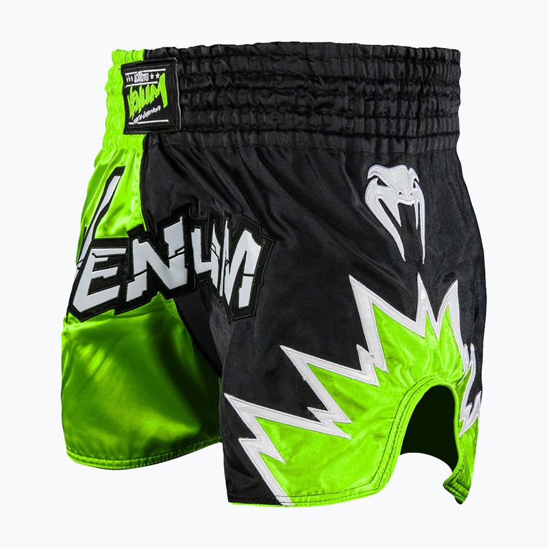 Pantaloncini da allenamento da uomo Venum Inferno 2.0 Muay Thai yellow/black 4