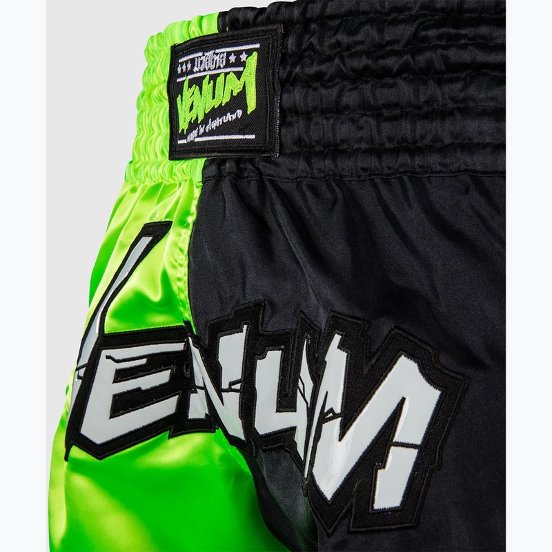 Pantaloncini da allenamento da uomo Venum Inferno 2.0 Muay Thai yellow/black 5
