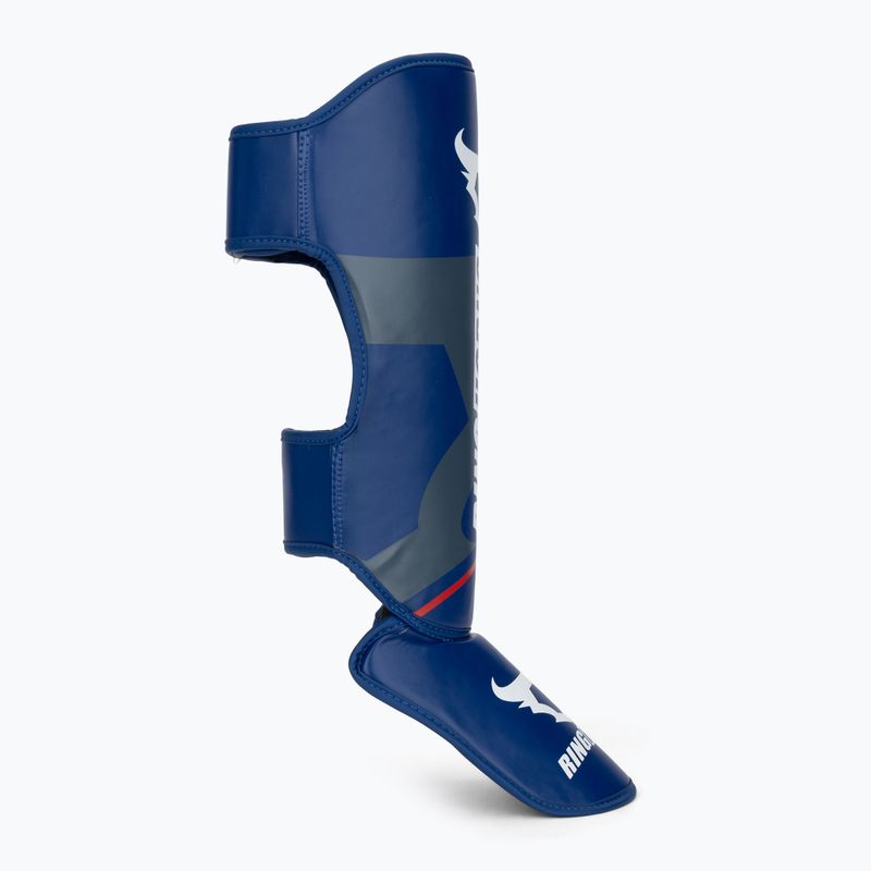 Parastinchi e parapiedi Venum Ringhorns Charger Shin navy blue/red 2