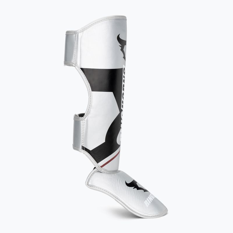 Parastinchi e parapiedi Venum Ringhorns Charger Shin silver/black 2