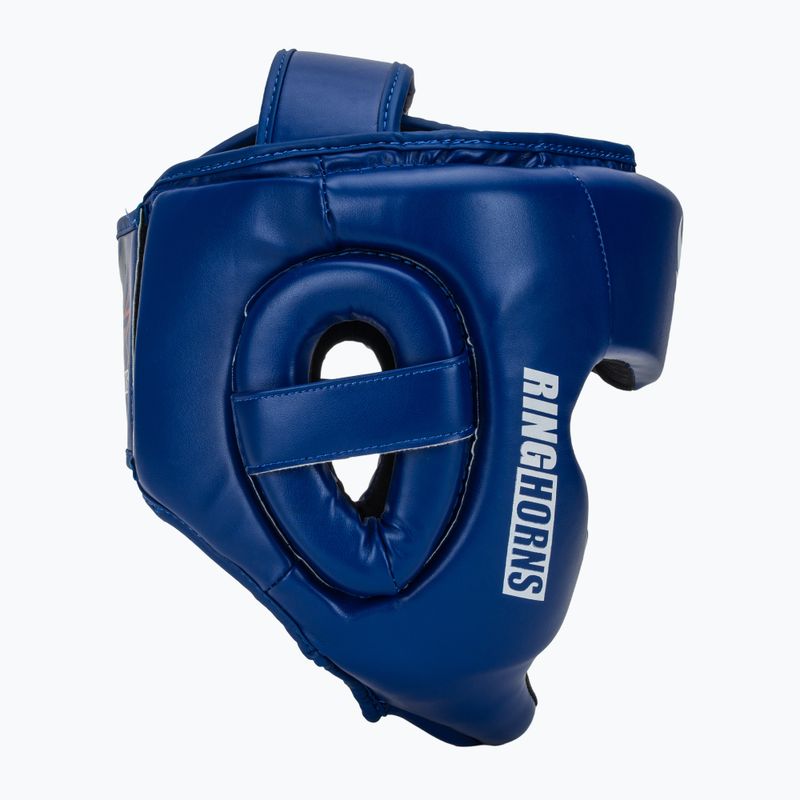 Casco da boxe Venum Ringhorns Charger Headgear navy blue/red 2