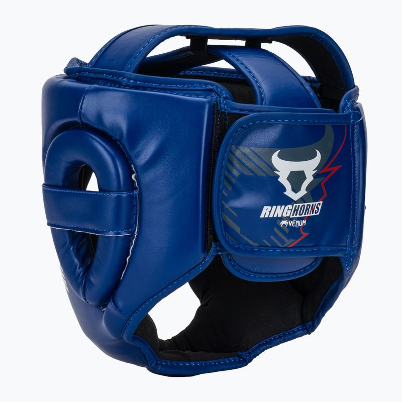 Casco da boxe Venum Ringhorns Charger Headgear navy blue/red 3