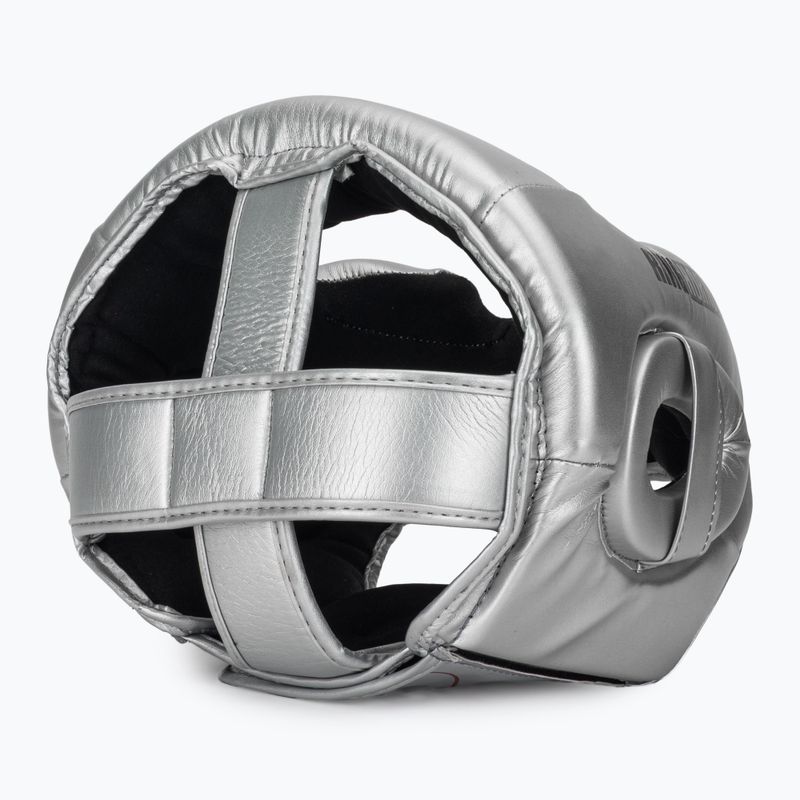 Casco da boxe Venum Ringhorns Charger Headgear silver/black 6