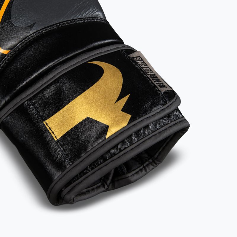 Guantoni da boxe Venum Ringhorns Charger Boxing black/gold 4