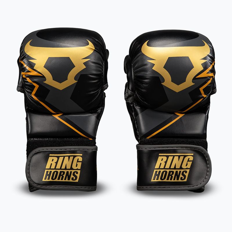 Guanti da sparring Venum Ringhorns Charger black/gold 2