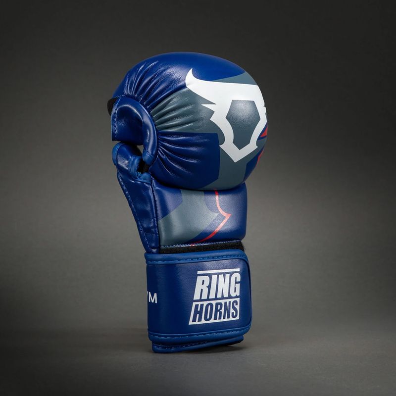Guanti da sparring Venum Ringhorns Charger navy blue/red 3