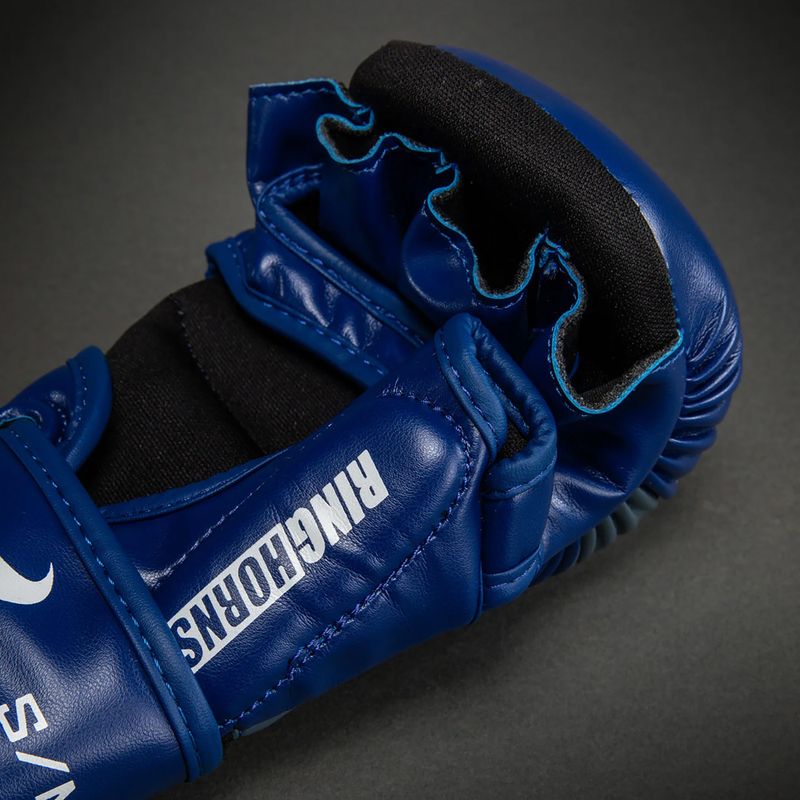 Guanti da sparring Venum Ringhorns Charger navy blue/red 5