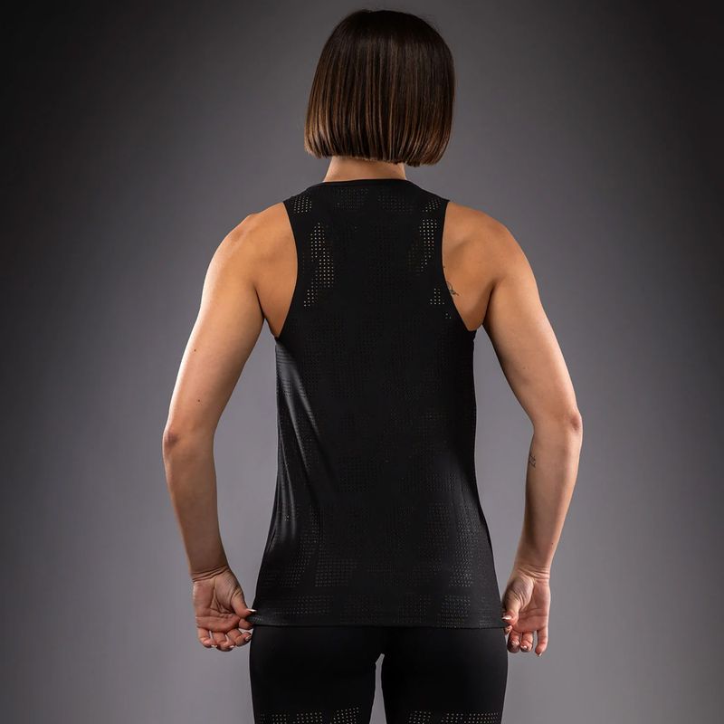 Maglietta da donna Venum Lazer Dry Tech black/yellow 3