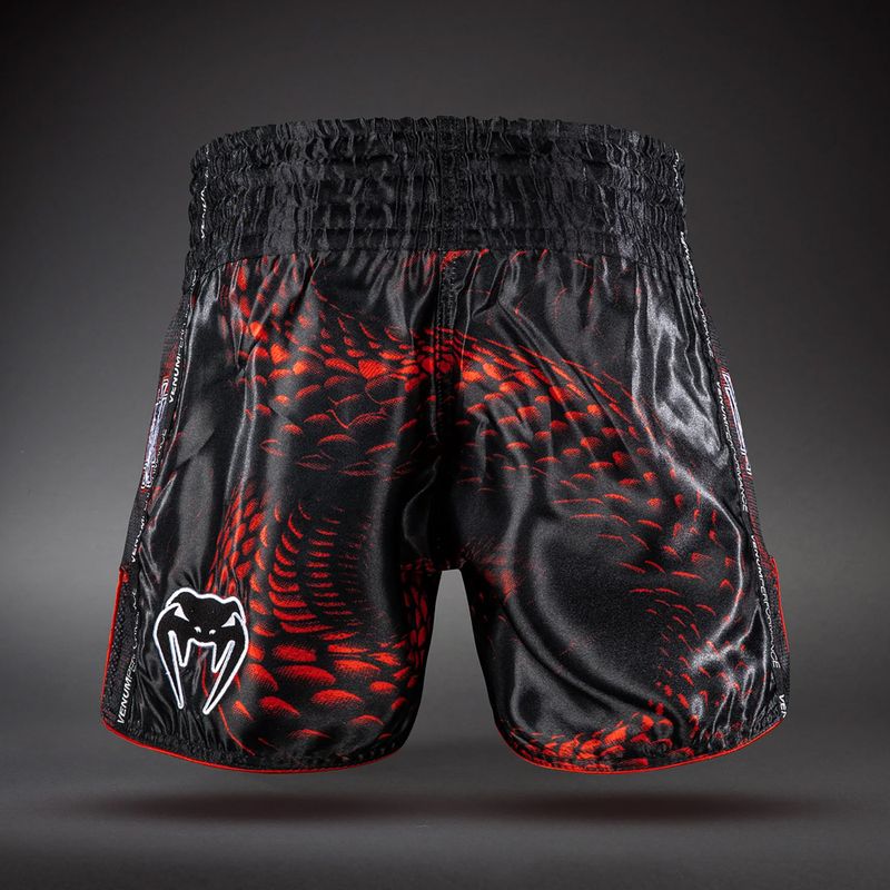 Pantaloncini da allenamento da uomo Venum Matupa Muay Thai black/red/silver 2