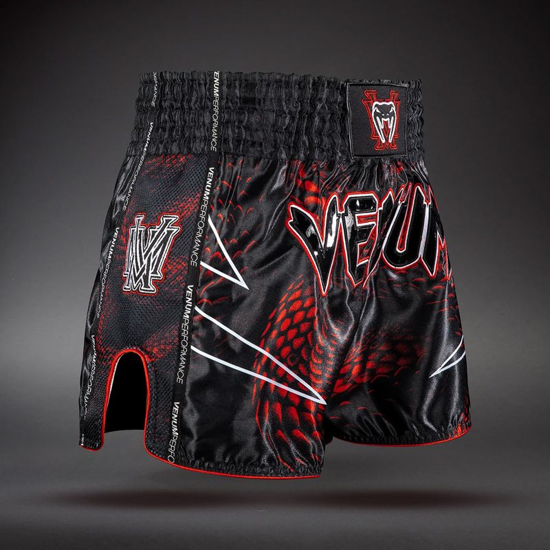 Pantaloncini da allenamento da uomo Venum Matupa Muay Thai black/red/silver 3