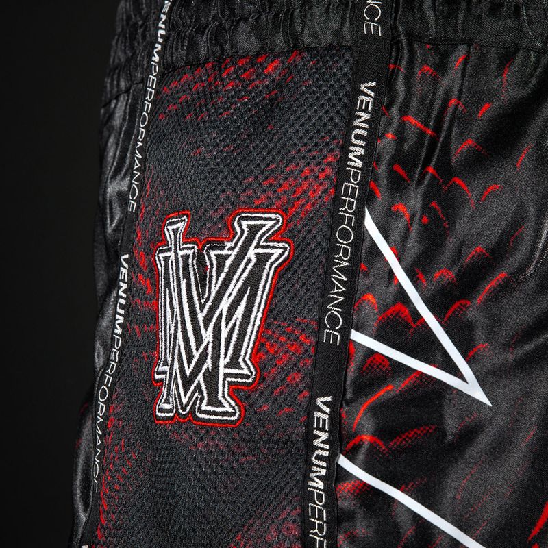 Pantaloncini da allenamento da uomo Venum Matupa Muay Thai black/red/silver 6