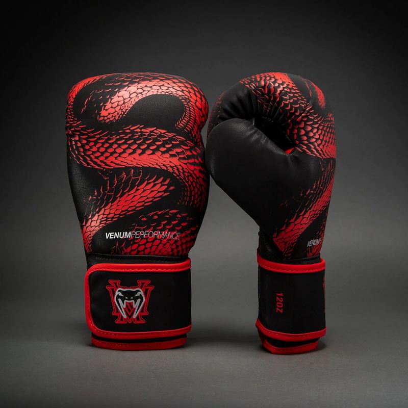Guantoni da boxe Venum Matupa Boxing black/red/silver 2