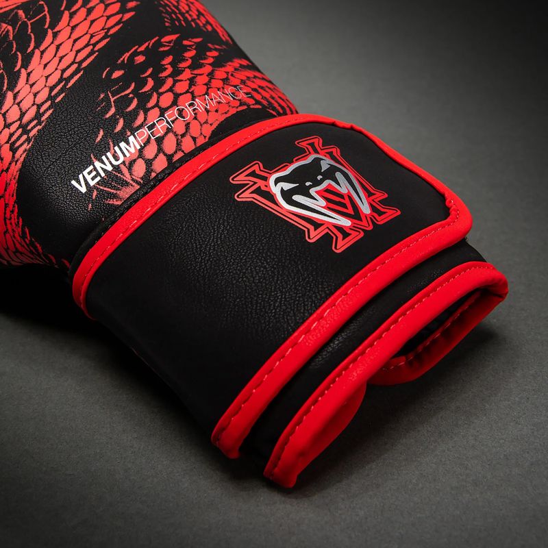 Guantoni da boxe Venum Matupa Boxing black/red/silver 4