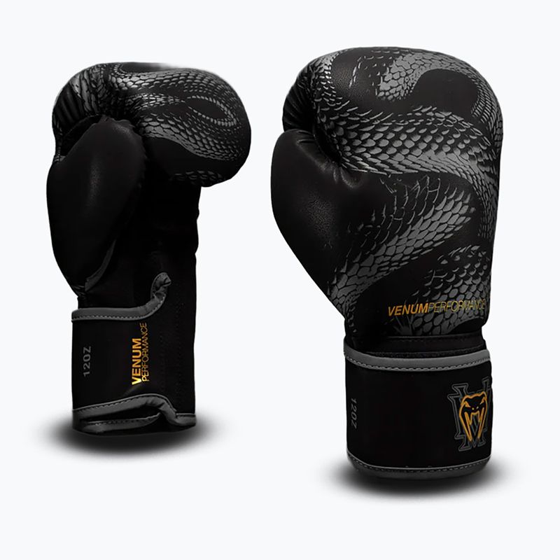 Guantoni da boxe Venum Matupa Boxing black/grey/gold 2