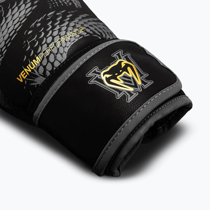 Guantoni da boxe Venum Matupa Boxing black/grey/gold 4