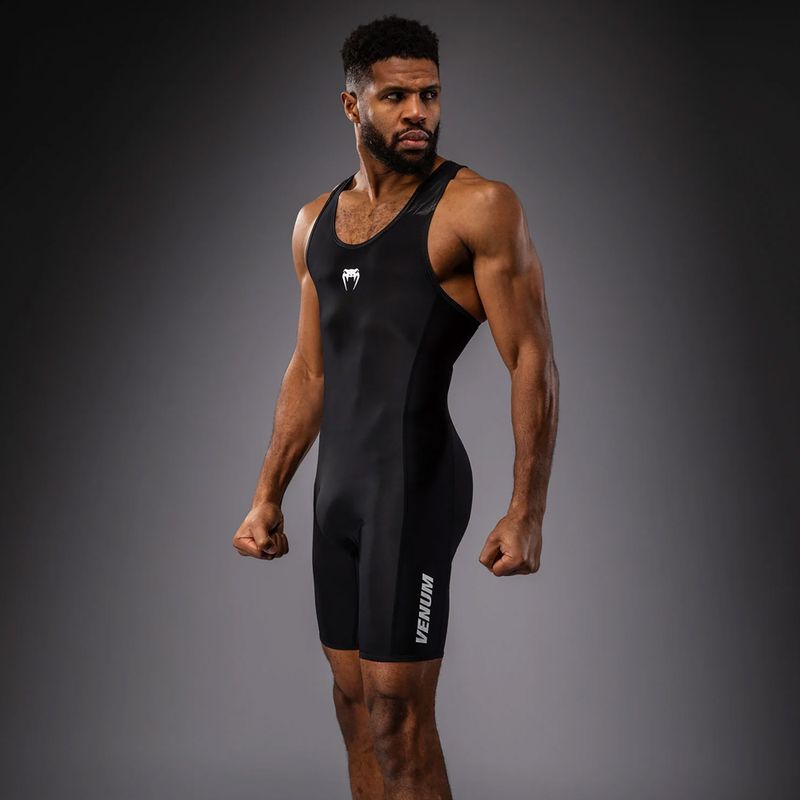 Tuta da uomo Venum Challenger Wrestling Singlet black 3