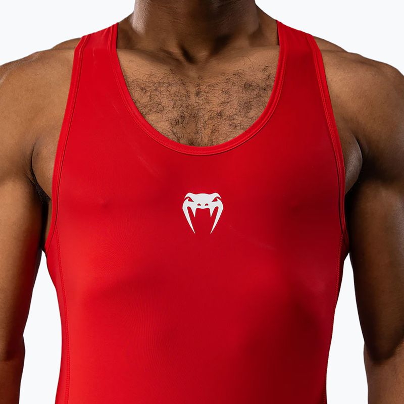Tuta da uomo Venum Challenger Wrestling Singlet red 5
