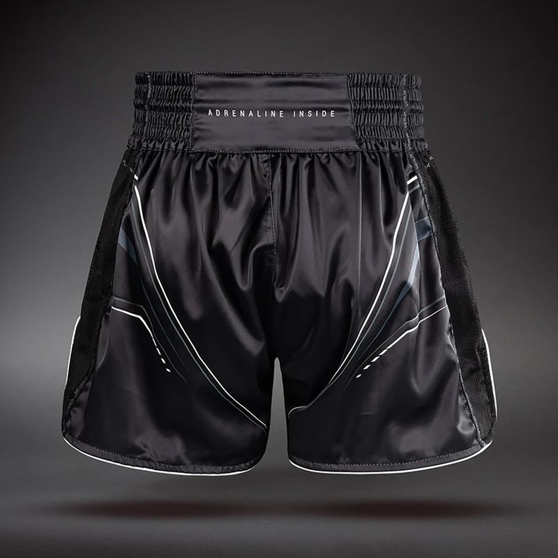 Pantaloncini da allenamento uomo Venum Streamline Muay Thai black/white 2