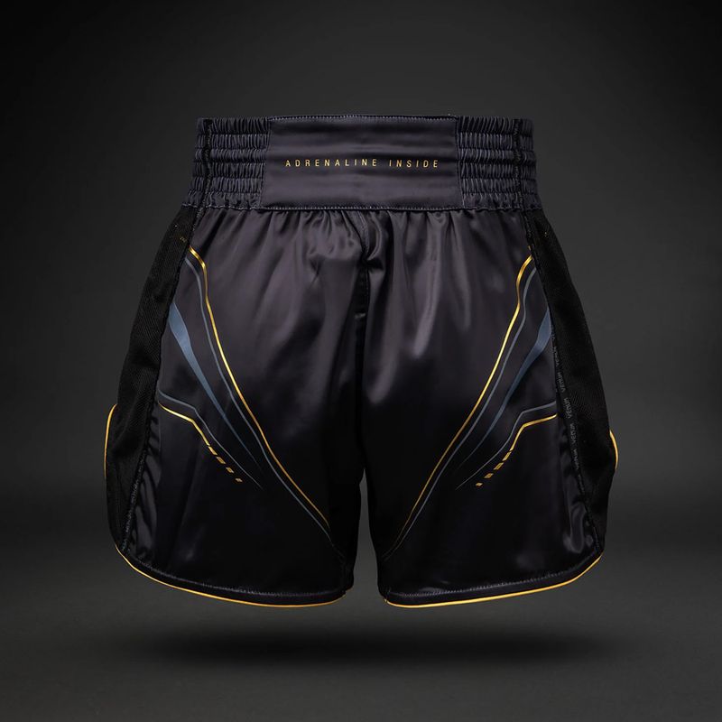 Pantaloncini da allenamento uomo Venum Streamline Muay Thai black/gold 2