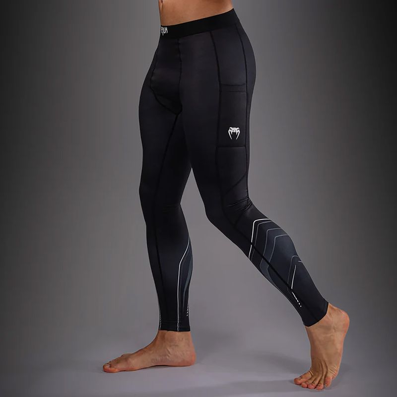 Leggings da allenamento uomo Venum Streamline Spats black/white 5