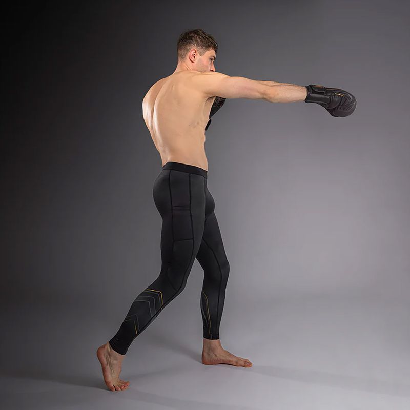 Leggings da allenamento uomo Venum Streamline Spats black/gold 2