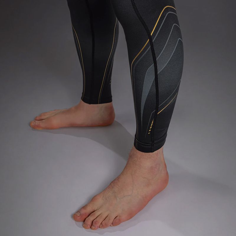 Leggings da allenamento uomo Venum Streamline Spats black/gold 6