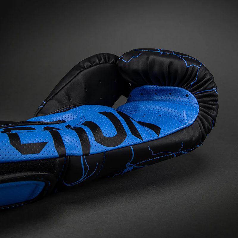 Guantoni da boxe Venum Thunder Dragon Boxing black/royal blue 5