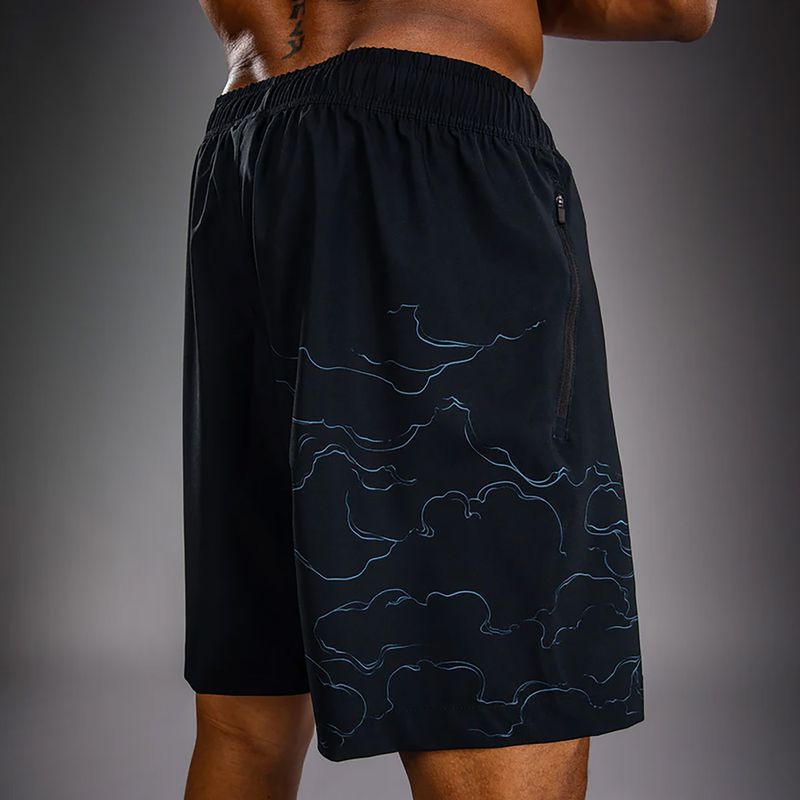 Pantaloncini da allenamento uomo Venum Thunder Dragon Training Black/Grey/Copper 6