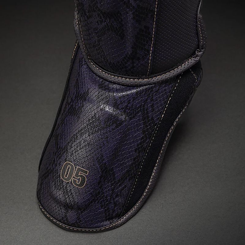 Parastinchi e protezioni per i piedi Venum Impact Evo Scales Shin dark purple 3
